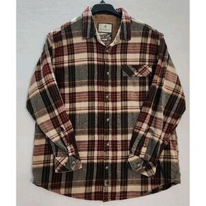Legendary Whitetails Men's XL The Original Buck Camp Flannel Cotton Shirt Button
